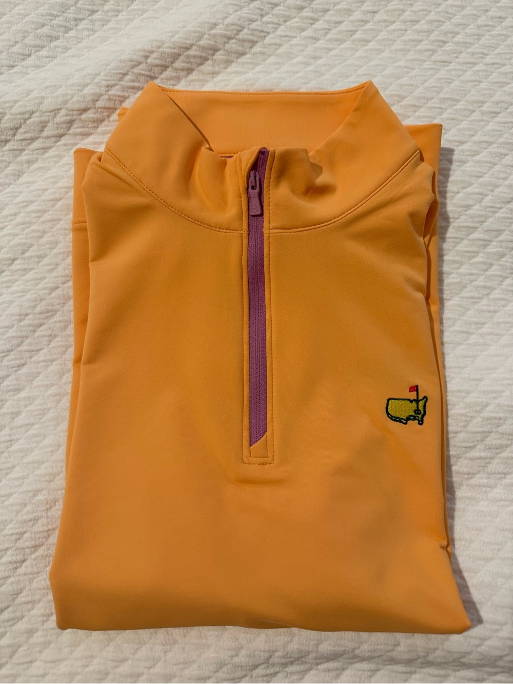 Masters 2026 Magnolia Lane Women’s 1/4 Zip- peach color